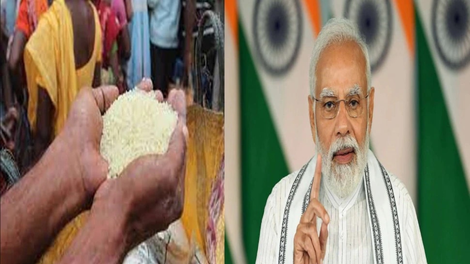 Free Ration Pm Garib Kalyan Anna Yojana Rice Wheat