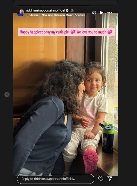 ​Raha Kapoor Birthday From Riddhima To Neetu Kapoor and netizens Shared post for her​