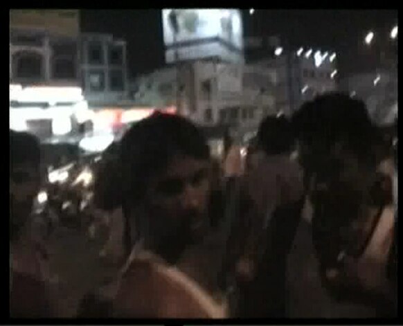 हैदराबादमध्ये  बॉम्बस्फोट