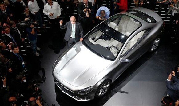 मर्सिडीजची नवीन  Mercedes S-Class Coupe concept