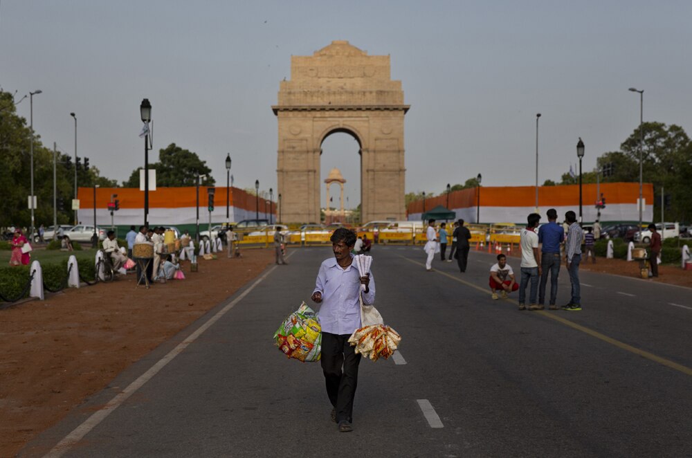 स्वातंत्र्यदिनाची जय्यत तयारी
