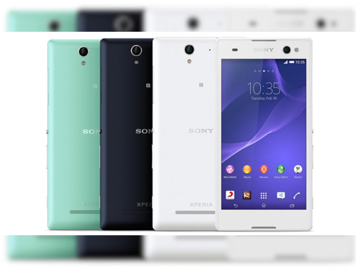 SONY नं लॉन्च केला जबरदस्त सेल्फी स्मार्टफोन Xperia c3 title=