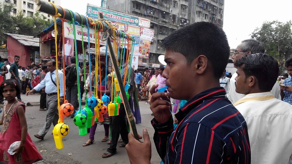 लालबाग-चिंचपोकळीला जत्रेचं रूप आलंय.
