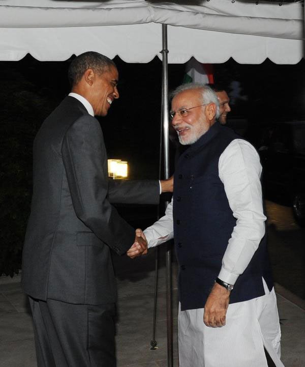 भारताचे पंतप्रधान नरेंद्र मोदी यांच्यासाठी खास अमेरिकेचे राष्ट्राध्यक्ष बराक ओबामा यांचा पाहुणाचार... 
