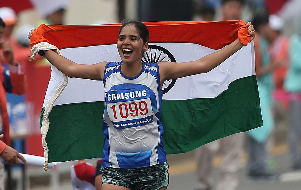 विमेन २० किमी रेस : भारताची खुशबीर कौर दुसरी आली
