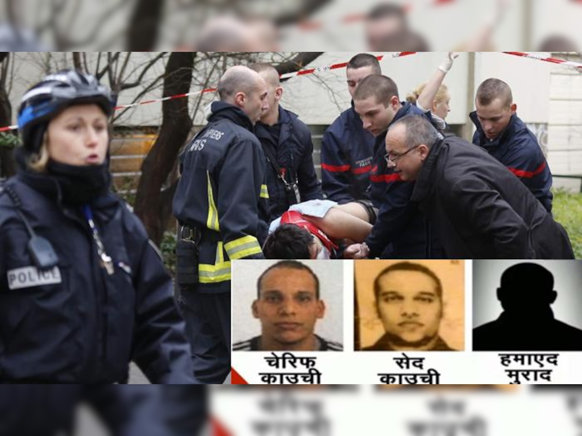 पॅरिस हल्ला: चार्ली हेब्दोवर हल्ला करणाऱ्या संशयिताचं समर्पण title=