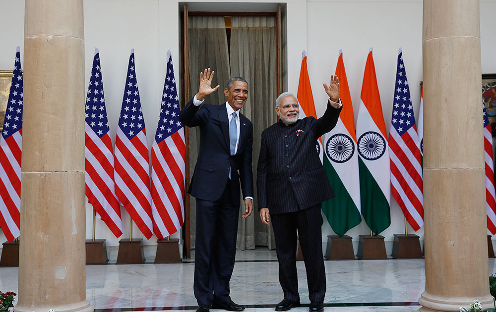 भारत-अमेरिका द्विपक्षीय चर्चा!
