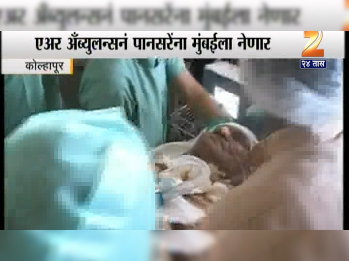 व्हिडिओ : डॉक्टरांच्या परवानगीनंतर पानसरेंना मुंबईला हलवलं title=