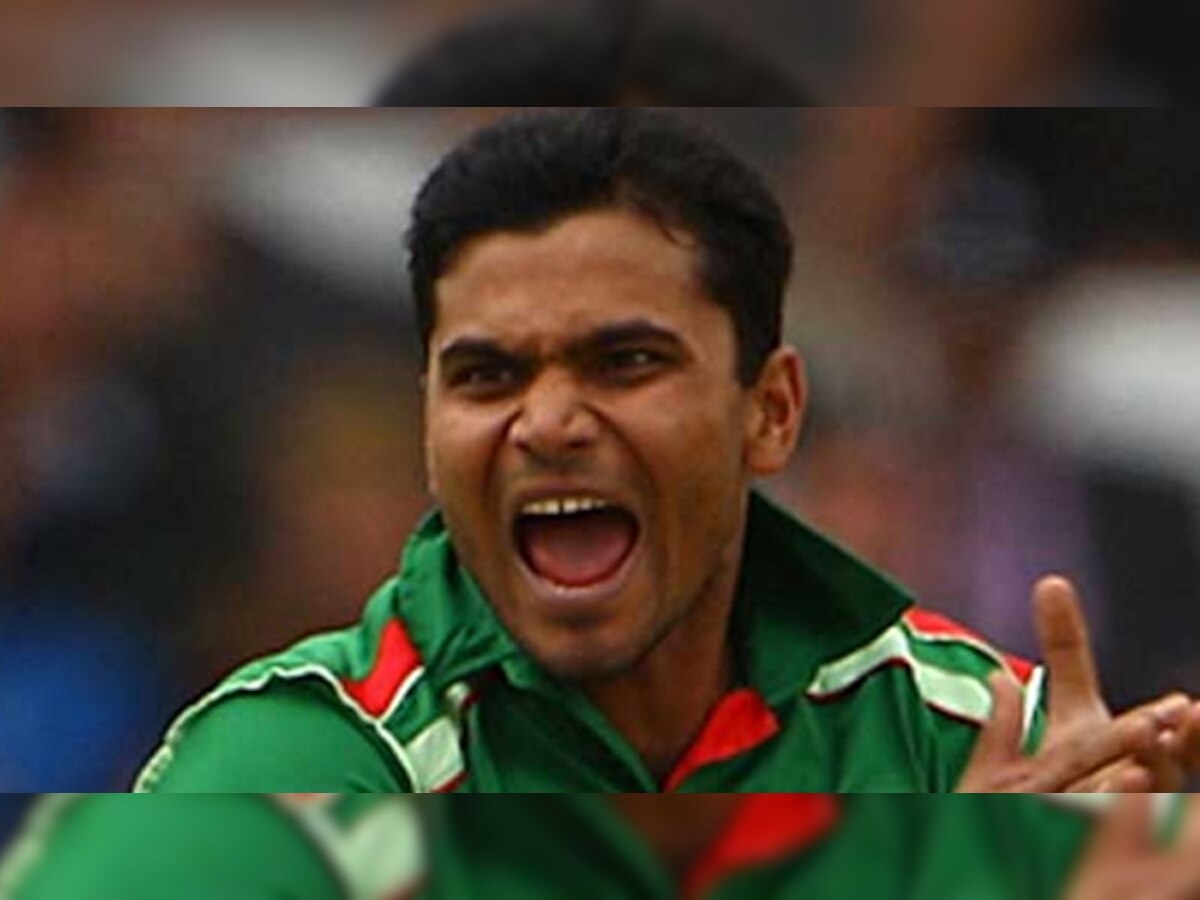 बांग्लादेश कर्णधार मशरेफी मुर्तजावर निलंबनाची कारवाई title=