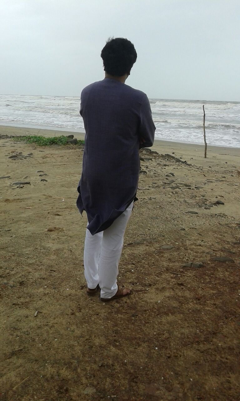 राज ठाकरे @आचरा समुद्र किनारा
