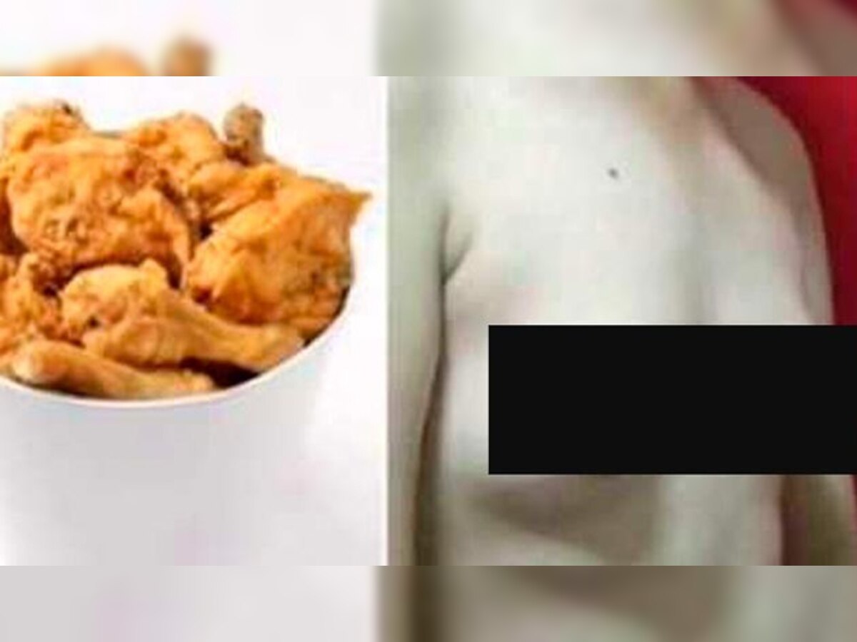 फ्राइड चिकन खाल्ल्यानं चीनी पुरुषात विकसित झालं स्तन title=