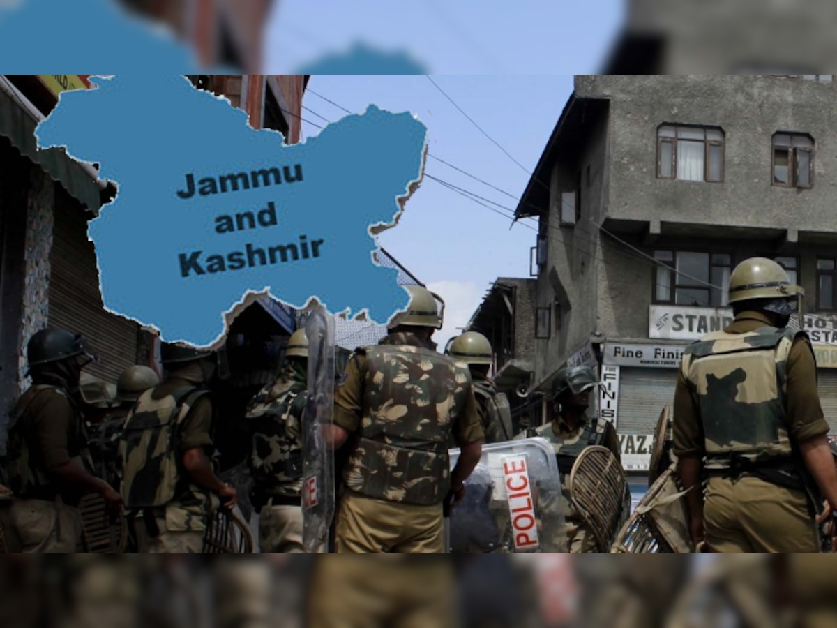 जम्मू -काश्मीरमध्ये ग्रेनेड हल्ला, ४ जवान जखमी title=