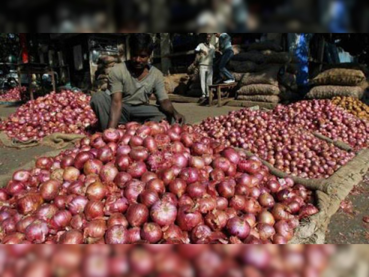 लासलगाव बाजारात कांद्याचा भाव पडला ८०० रुपयांनी  title=