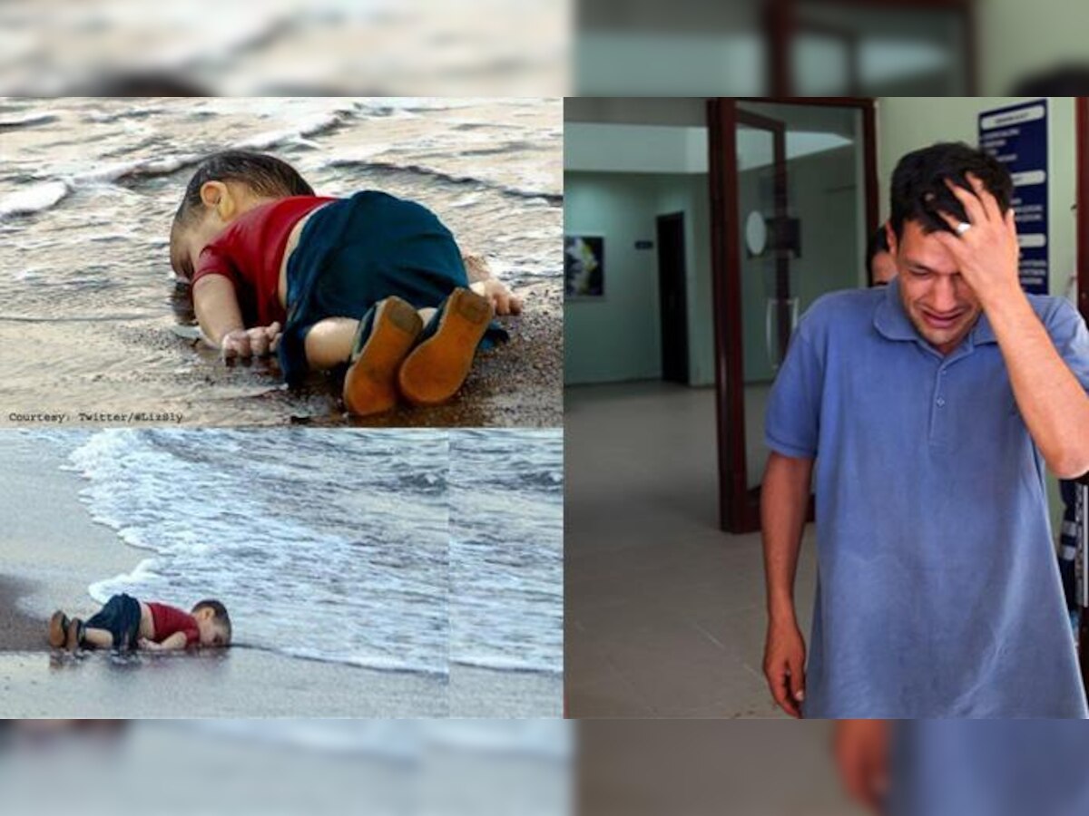 वेदनादायक चित्र : सीरियन मुलाचे वडील म्हणाले, "माझ्या हातातून आयलानचा हात सुटला" title=