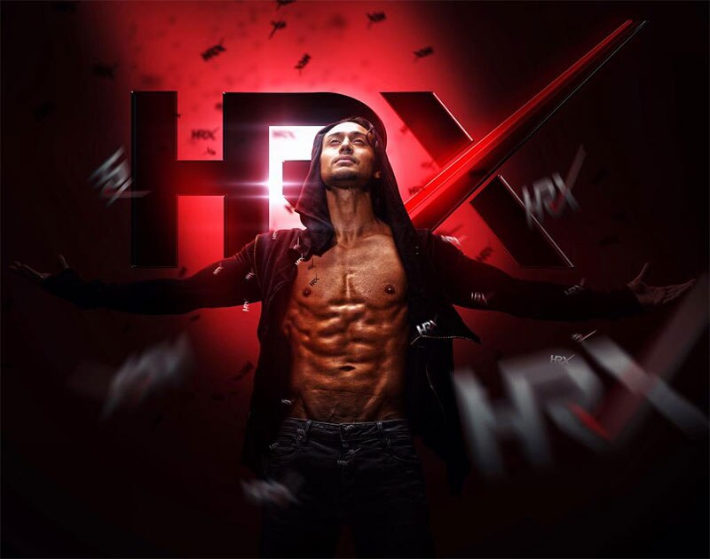 टायगर श्रॉफचा नवा लूक @hrxbrand. Twitter@iTIGERSHROFF
