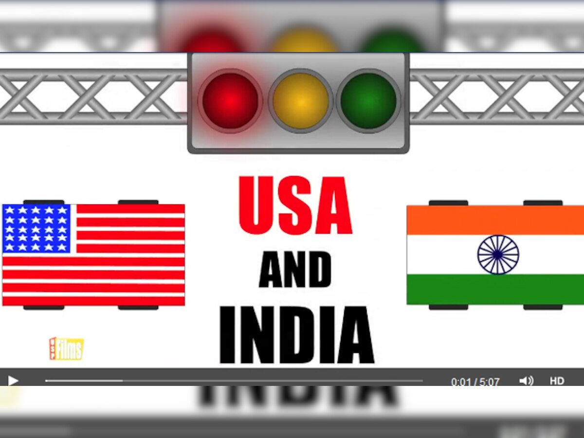 VIDEO : भारत आणि अमेरिकेत नेमका फरक काय?  title=