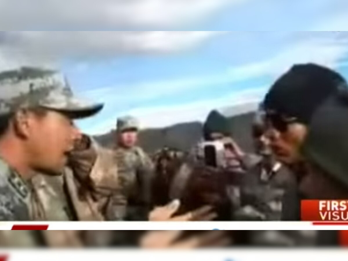 पाहा व्हिडिओ :  सीमेवर जेव्हा चिनी सैनिकांशी भिडले भारतीय सैनिक  title=
