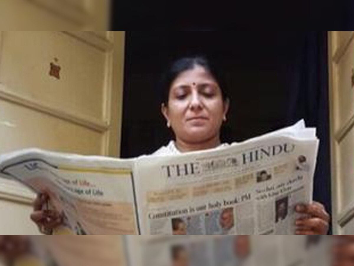 #ChennaiFloods: १३७ वर्षात पहिल्यांदा छापले नाही ‘THE HINDU’ वर्तमानपत्र  title=