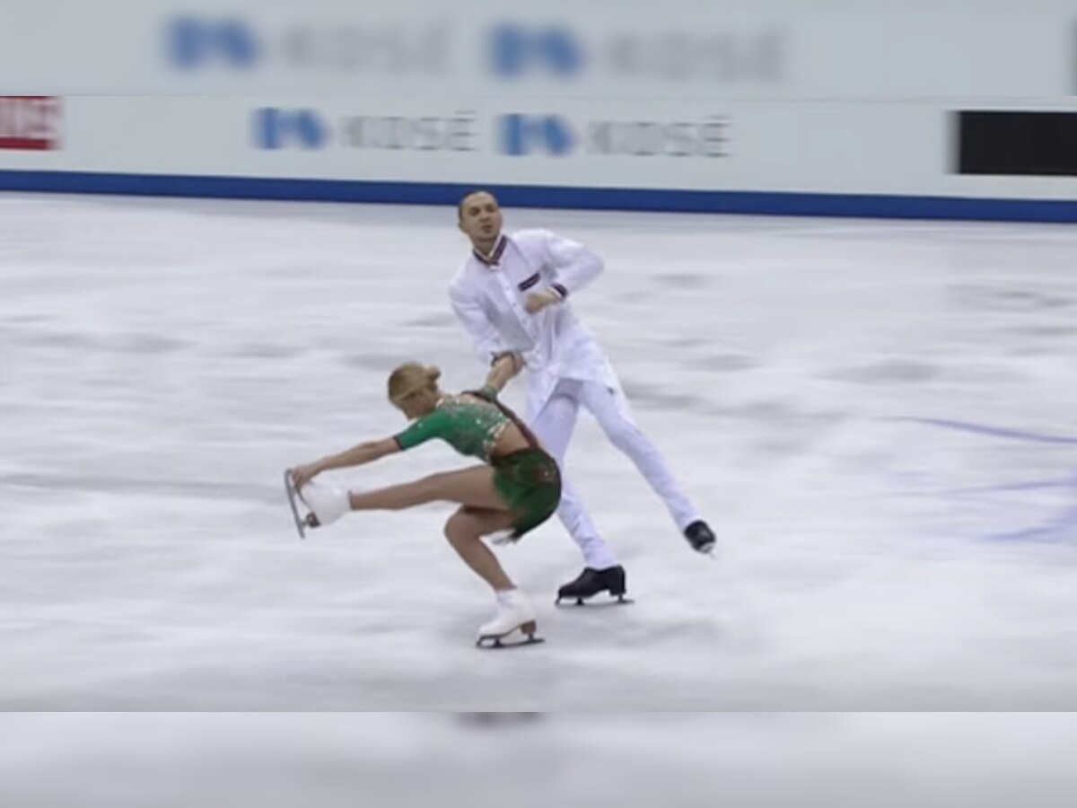 VIDEO : 'राम-लीला'च्या गाण्यावर स्केटिंग डान्स! title=