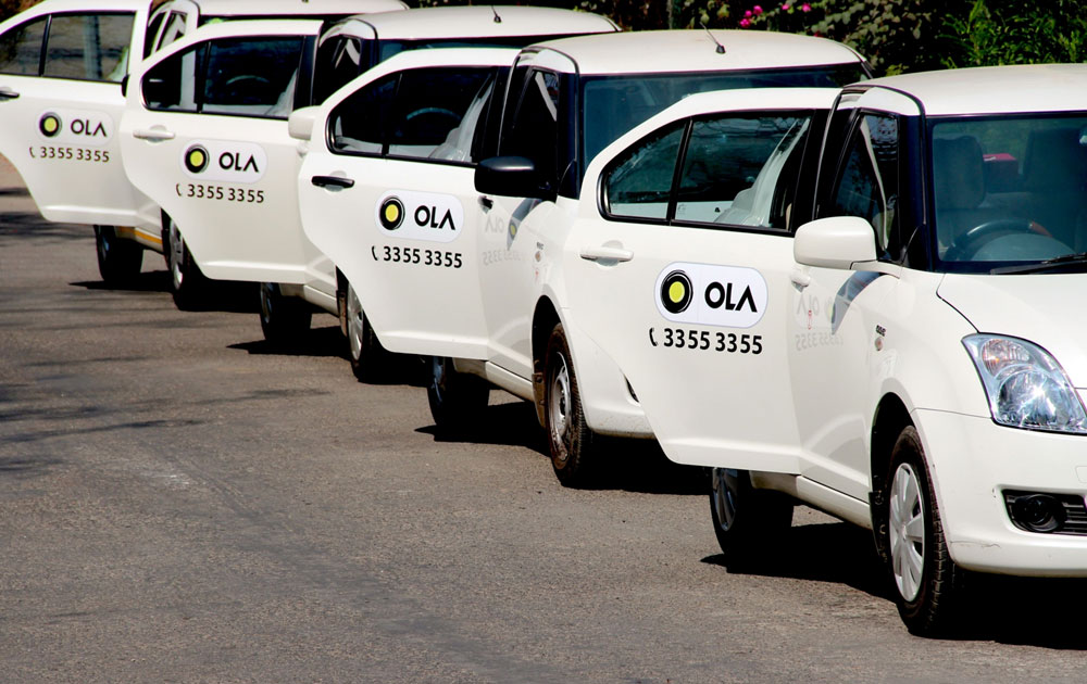 10) Ola - Cab Services