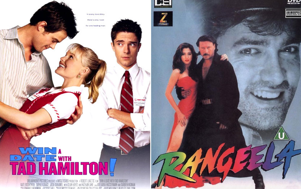 Win A Date With Tad Hamilton released in 2004 was copied from movie of 1995, Rangeela.