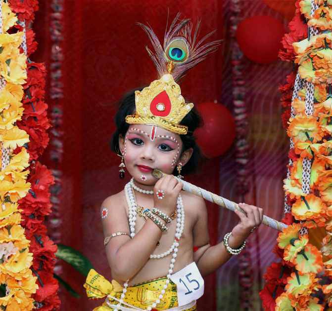 Janmashtami celebration in Jabalpur