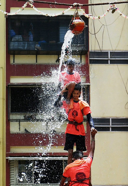 Dahi Handi celebrations in Mumbai