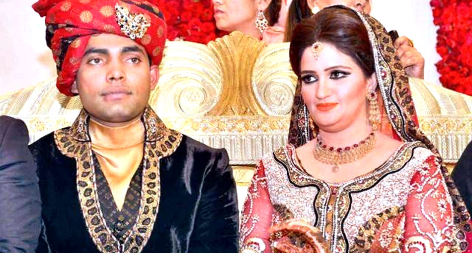 Umar Akmal and Noor Amna