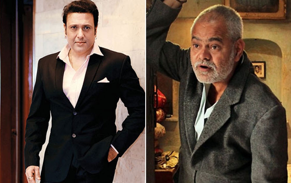 Govinda and Sanjay Mishra