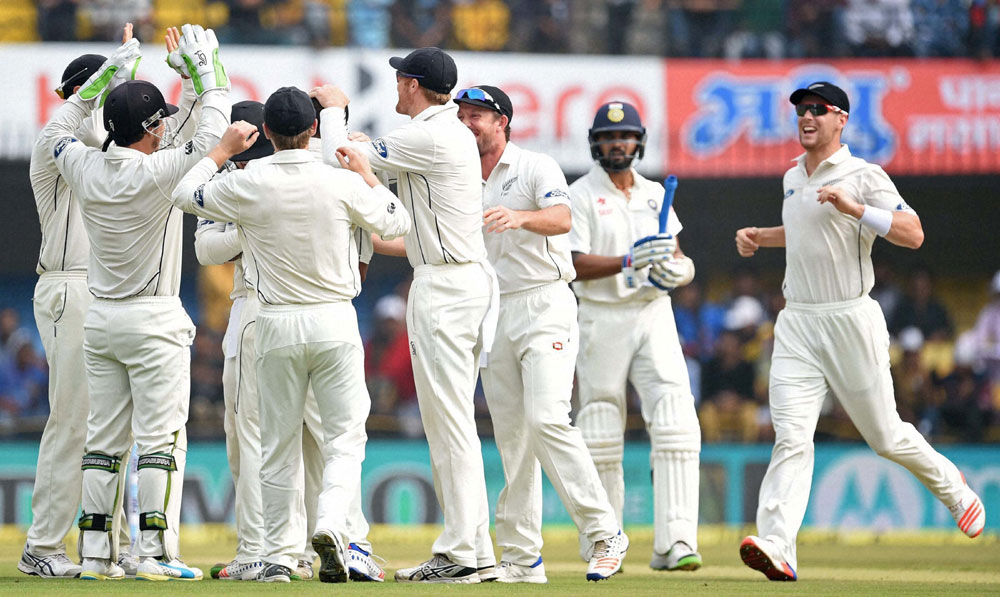 India- New Zealand 3rd test match at Indore