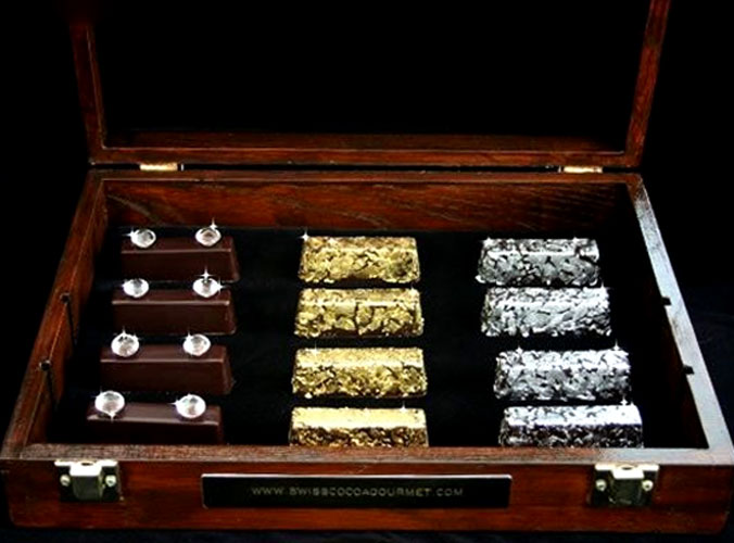 Gold and Diamond Chocolates