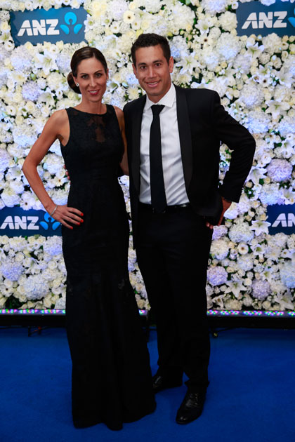 Ross Taylor and Victoria Taylor