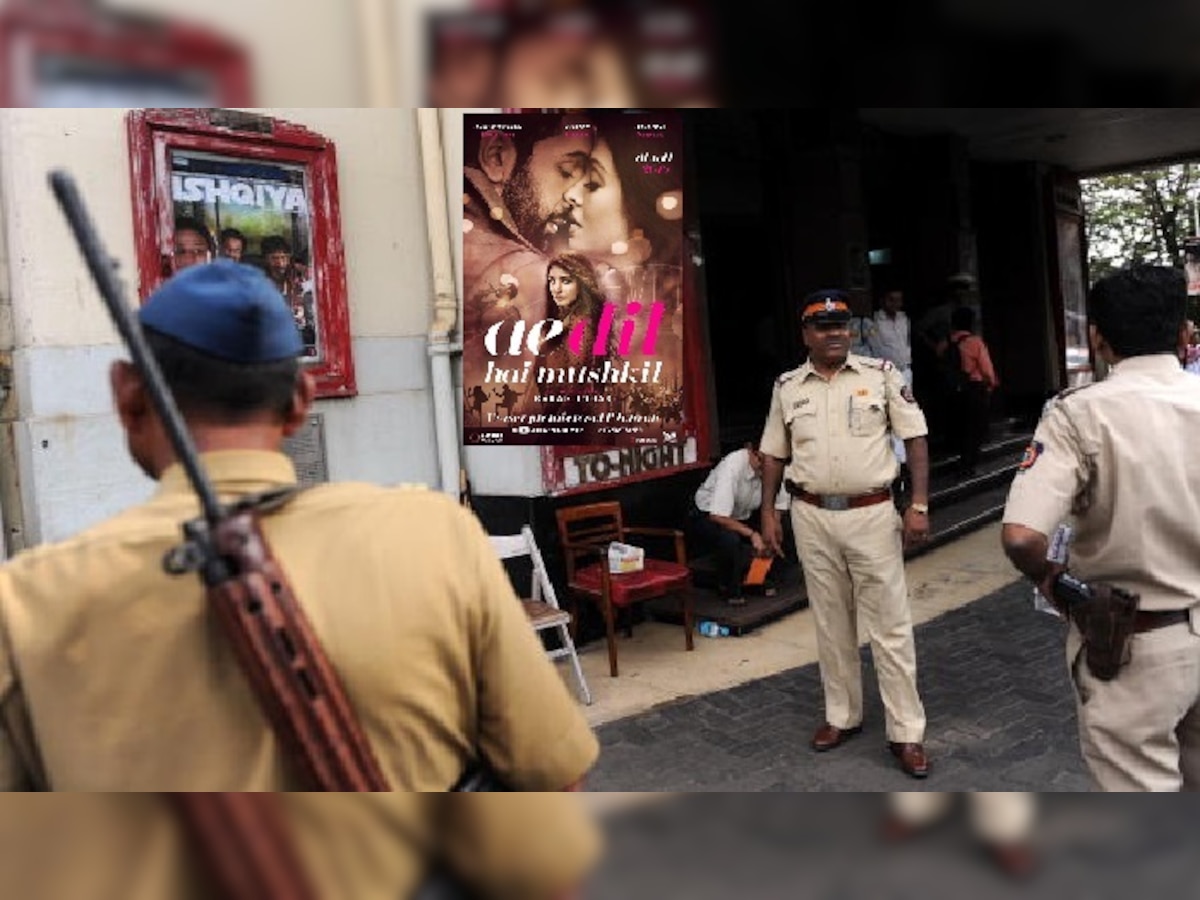 'ऐ दिल है मुश्किल'ला मुंबई पोलीस पुरवणार सुरक्षा title=