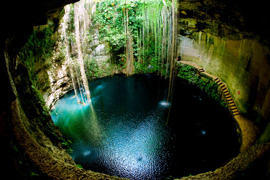 Cenote, Underground Natural Spring in Mexico