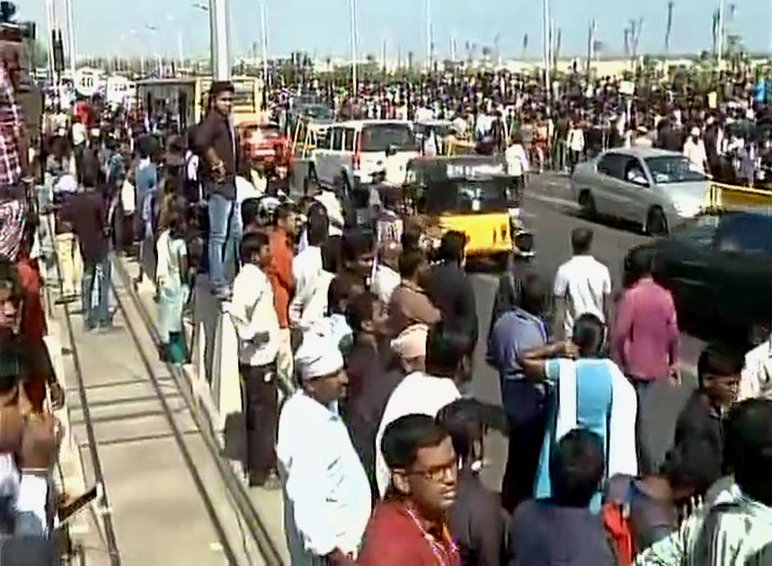 Jallikattu Protest in Tamil Nadu