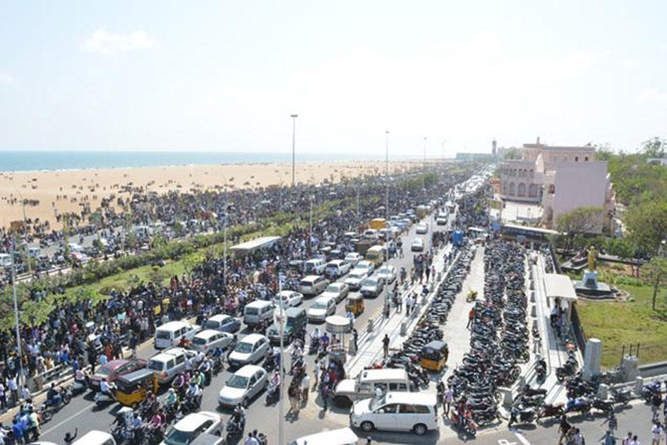 Jallikattu Protest in Tamil Nadu