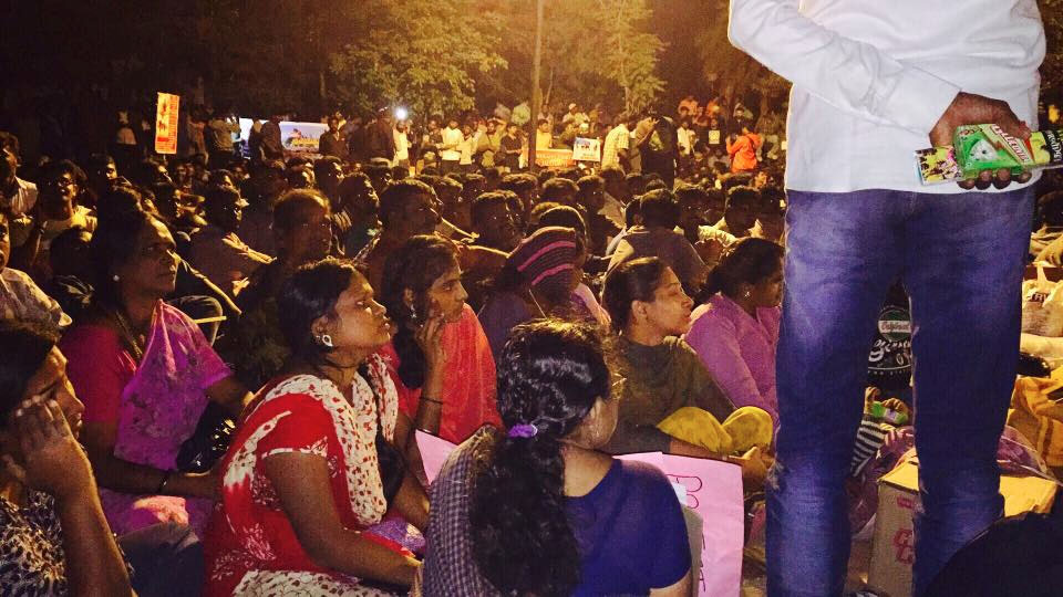 Jallikattu Protest in Tamil Nadu