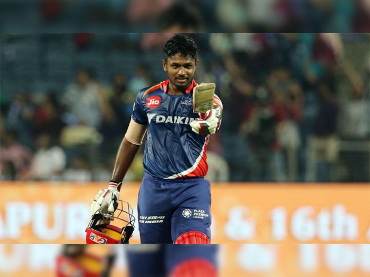 VIDEO : संजू सॅमसनने लगावले IPL-10मधील पहिले शतक  title=