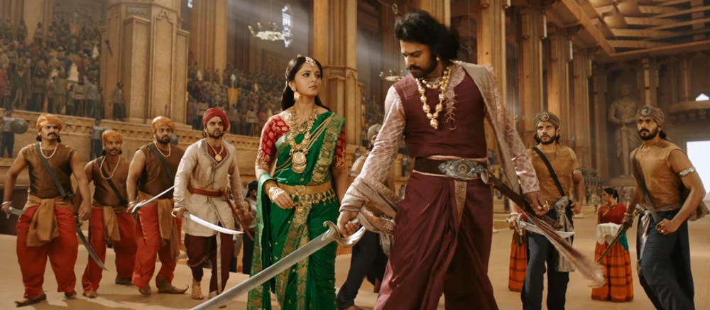 MOVIE STILLS FROM BAAHUBALI 2