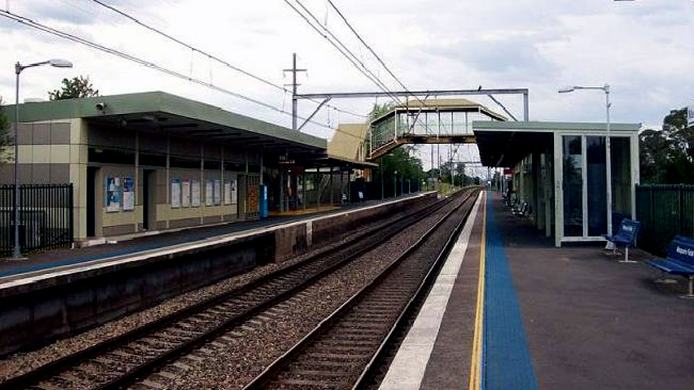 Macquarie Fields Train Station, Australia