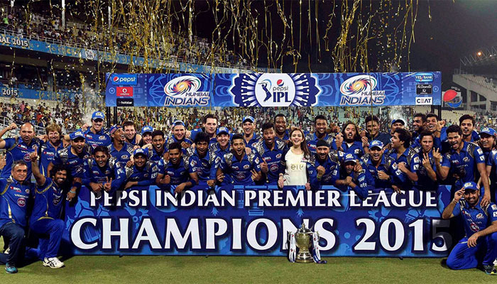 Winner of 2015 : Mumbai Indians