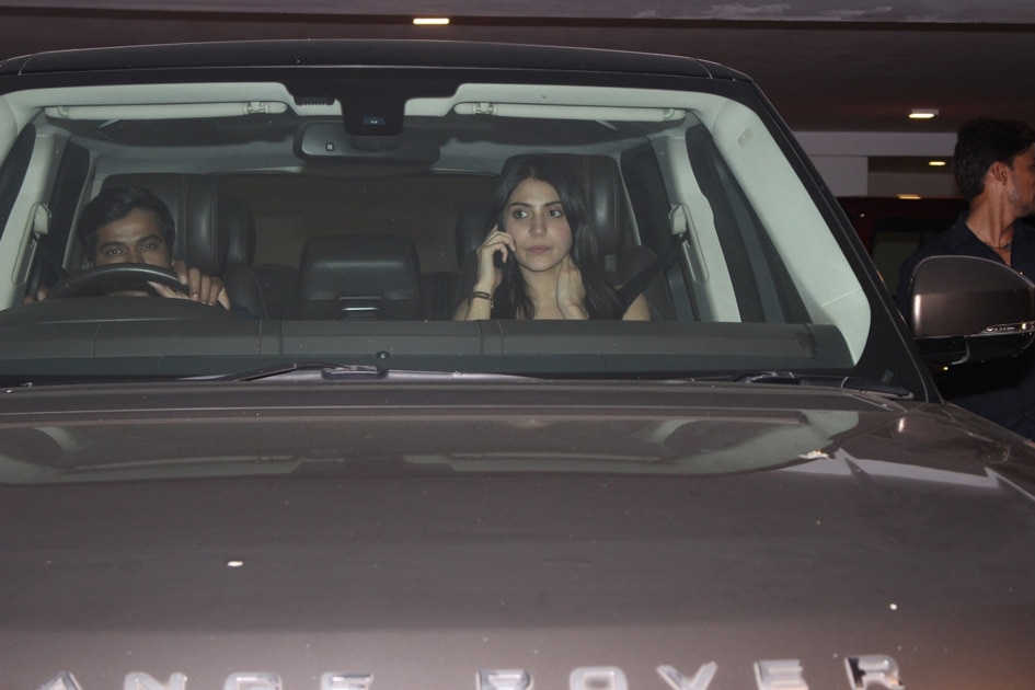 Actress Anushka Sharma during Karan Johar`s 45th birthday party