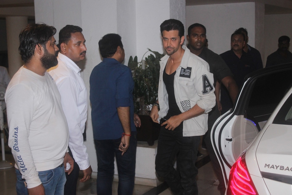 Hrithik Roshan during Karan Johar`s 45th birthday party