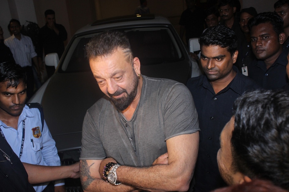 Actor Sanjay Dutt during Karan Johar`s 45th birthday party