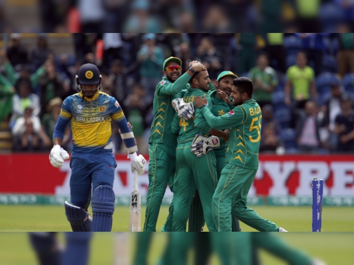श्रीलंकेला हरवून पाकिस्तान चॅम्पियन्स ट्रॉफीच्या सेमीफायनलमध्ये  title=
