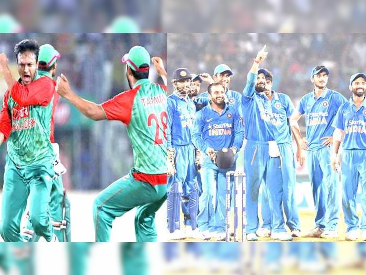 चॅम्पियन्स ट्रॉफी : तब्बल १९ वर्षांनंतर भारत बांग्लादेश आमने-सामने title=