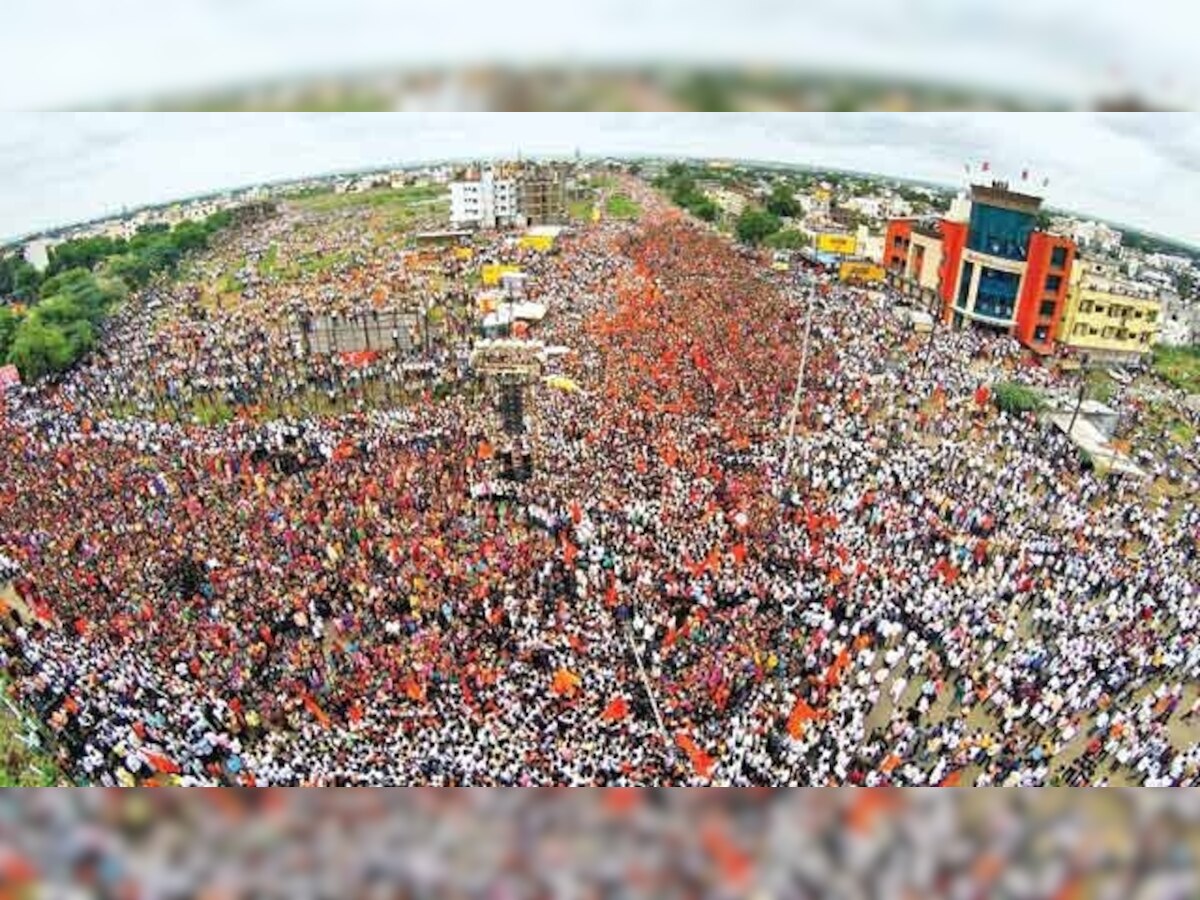 मराठा मोर्चाला अभूतपूर्व गर्दीचा उच्चांक प्रस्थापित होण्याची शक्यता title=