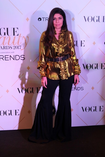 Fashion designer Anaita Shroff Adajania during the red carpet