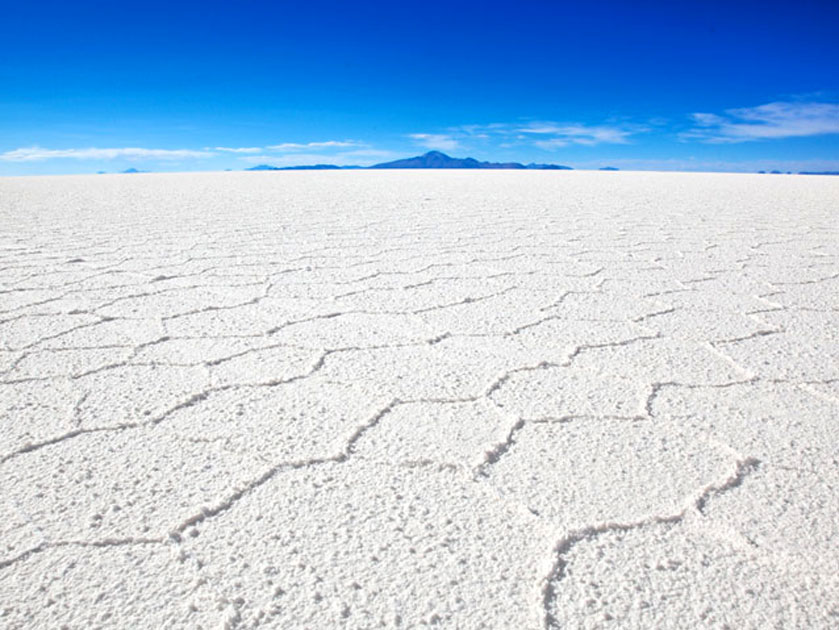 The White Salt desert of the Great Rann of Kutch
