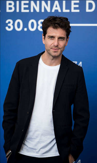 Giampaolo Morelli poses during a photocall